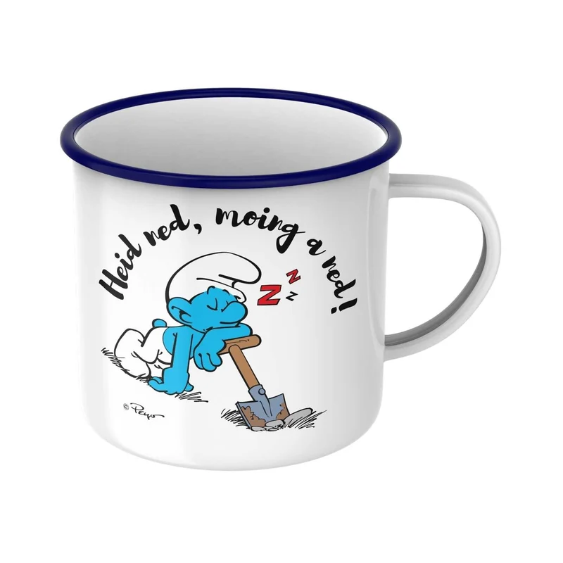 ®Die Schlümpfe-Tasse "Heid ned moing a ned"