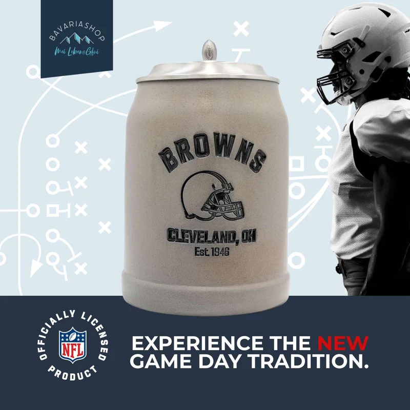 ®NFL PREMIUM Teamkrug "Cleveland Browns"