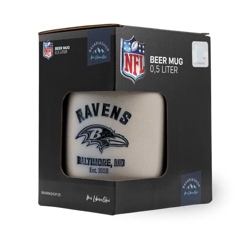 ®NFL PREMIUM Teamkrug "Baltimore Ravens"
