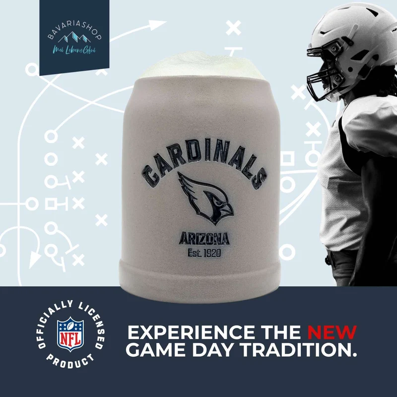 ®NFL PREMIUM Teamkrug "Arizona Cardinals"