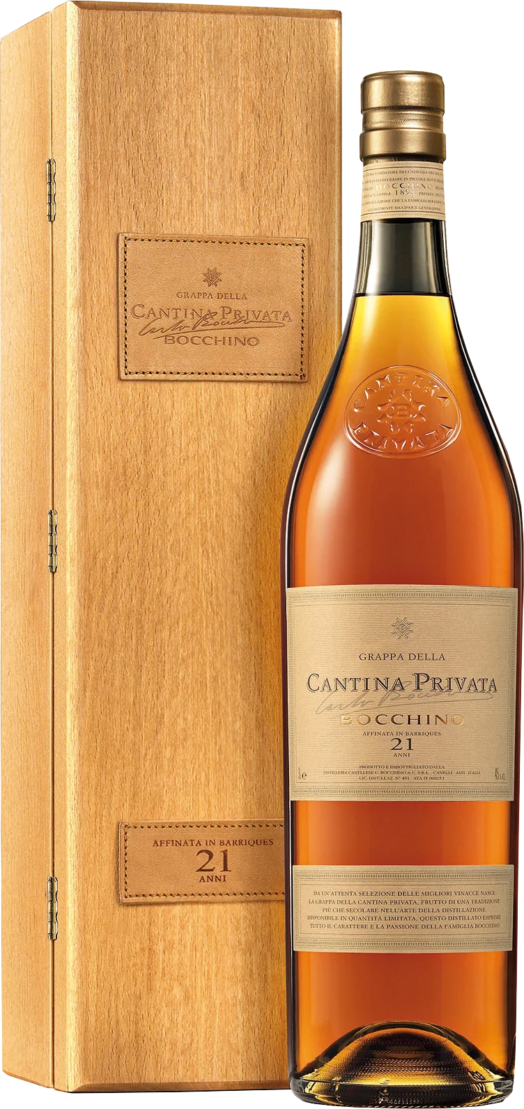 Grappa della Cantina Privata 21 Anni Doppelmagnum 3,0L