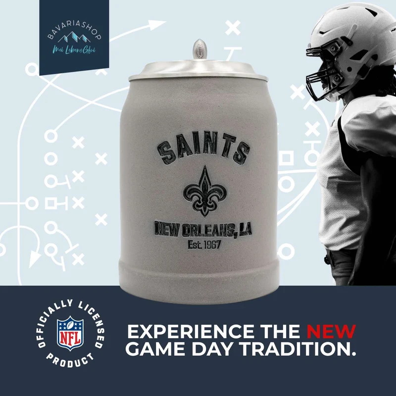 ®NFL PREMIUM Teamkrug "New Orleans Saints"