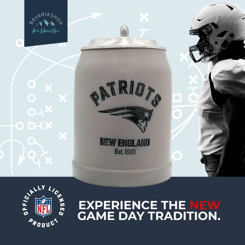 ®NFL PREMIUM Teamkrug "New England Patriots"