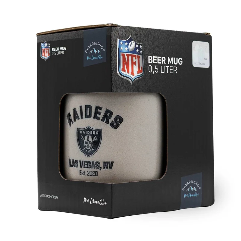 ®NFL PREMIUM Teamkrug "Las Vegas Raiders"