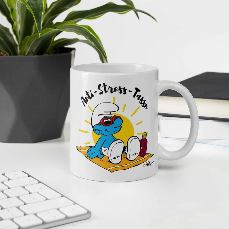 ®Die Schlümpfe Tasse "Anti Stress Herren"