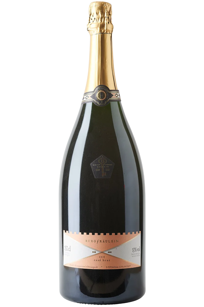 Burgfräulein Spätburgunder Rosé brut Sekt bA Baden 1500ml