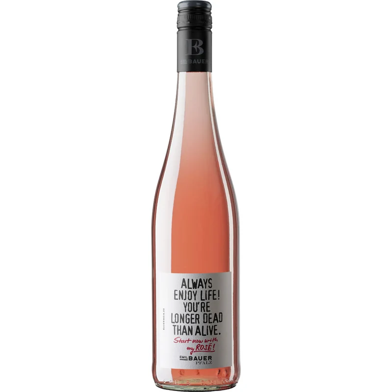 Emil Bauer Always enjoy life. You are longer dead than alive – start now with my Rosé 2025