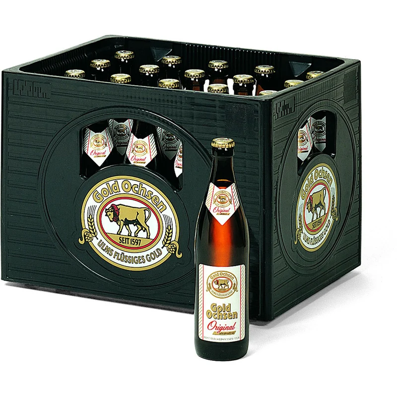 Gold Ochsen Original Alkoholfrei 24x 0,33 Liter (MEHRWEG)