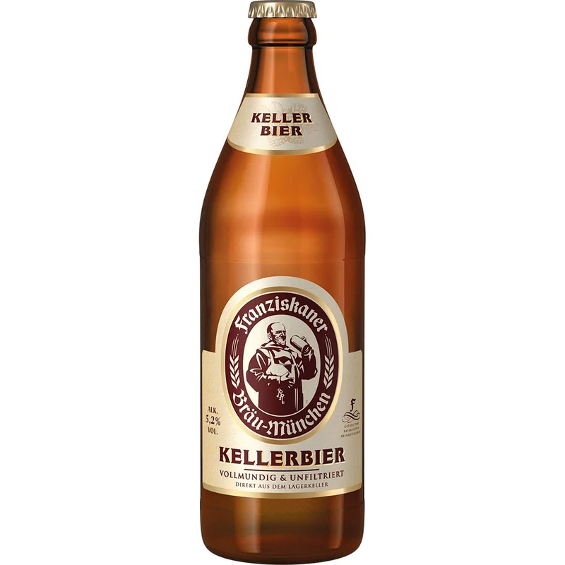 Franziskaner Kellerbier 20x 0,5 Liter (MEHRWEG)