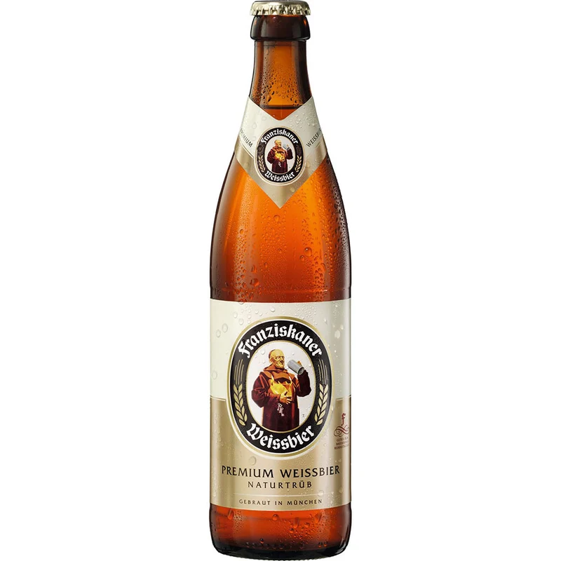 Franziskaner Weißbier Hefe Hell 20x 0,5 Liter (MEHRWEG)