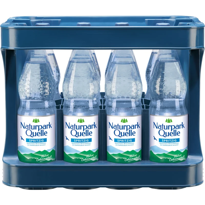 Naturpark Quelle Spritzig PET 12x 1 Liter (MEHRWEG)