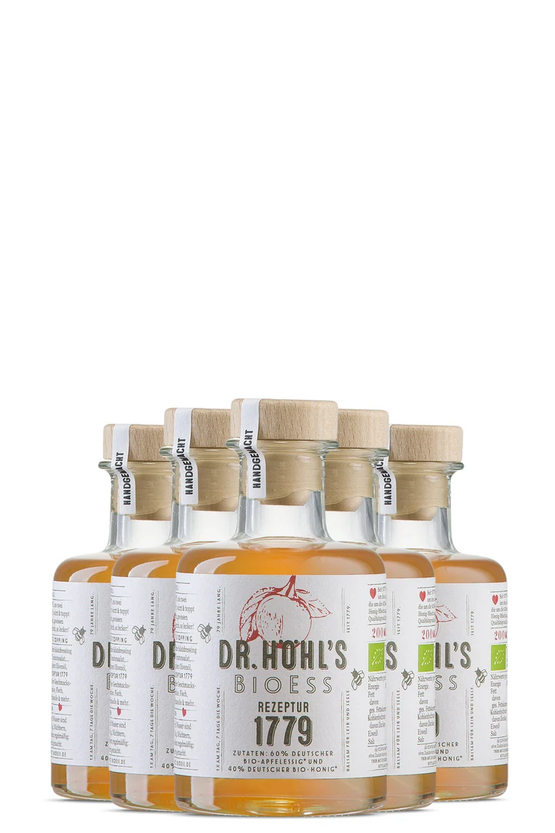 REZEPTUR 1779 Apfelessig mit Honig 6er Pack
