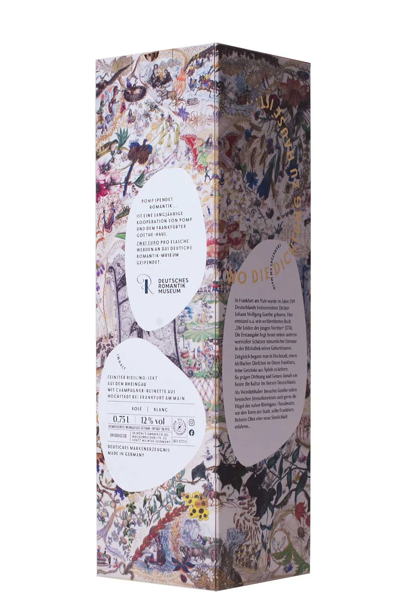 Goethe Geschenkset POMP Blanc