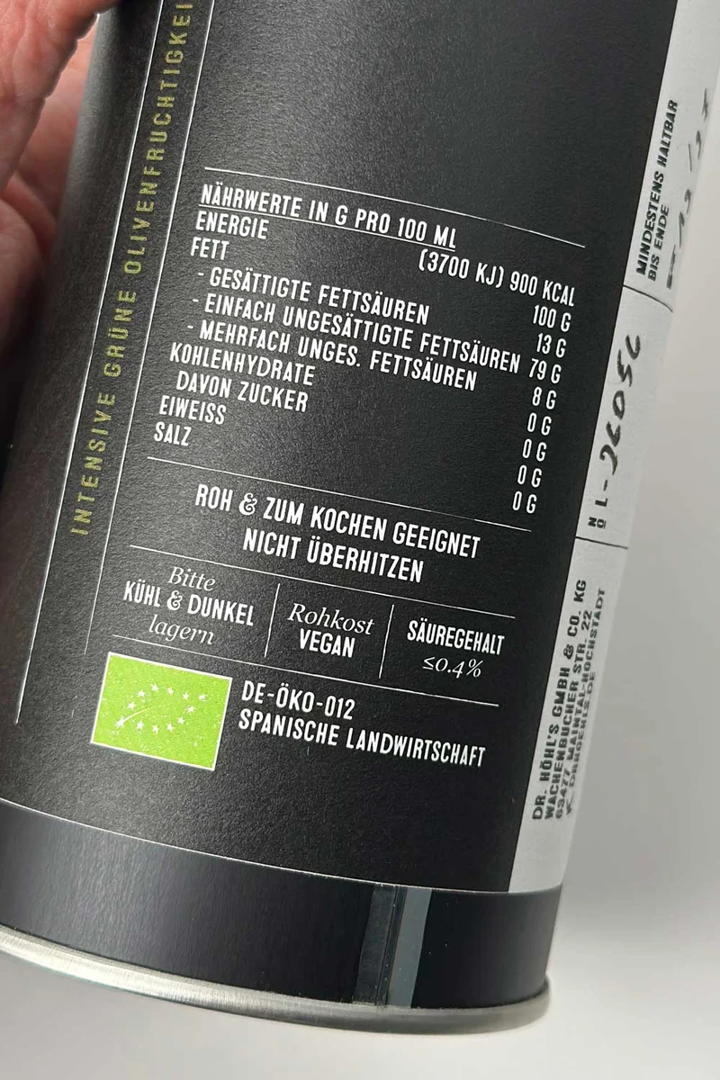 Bio Olivenöl Picual