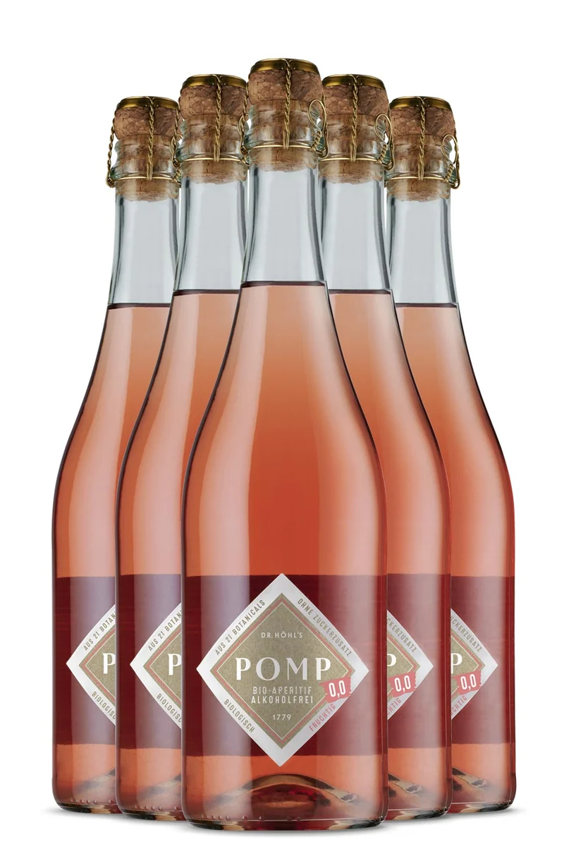POMP Bio-Aperitif 0,0 alkoholfrei Fruchtig Kiste