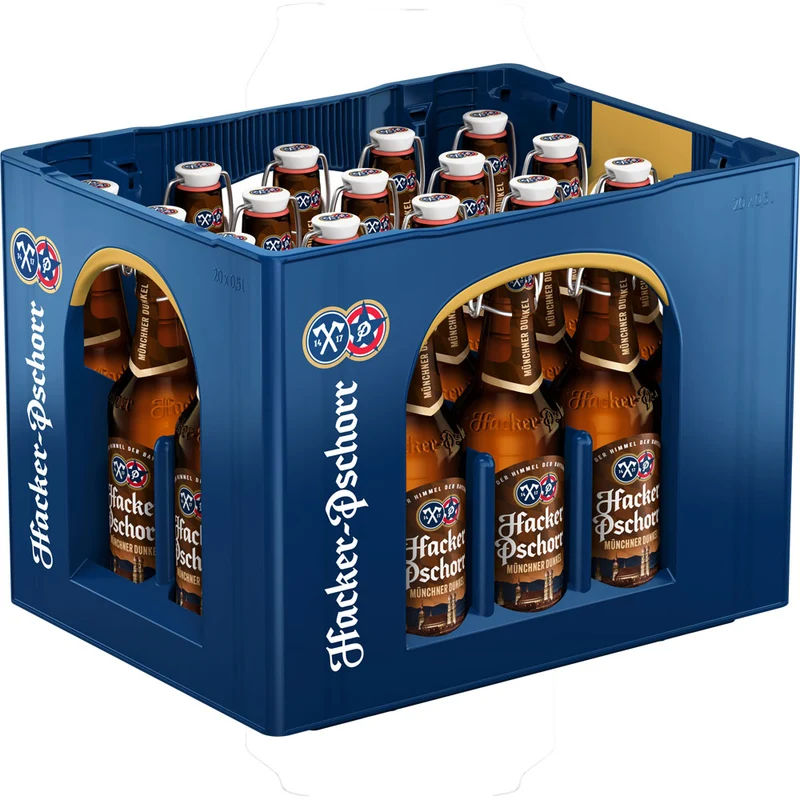 Hacker Pschorr Münchner Dunkel 20x 0,5 Liter (MEHRWEG)