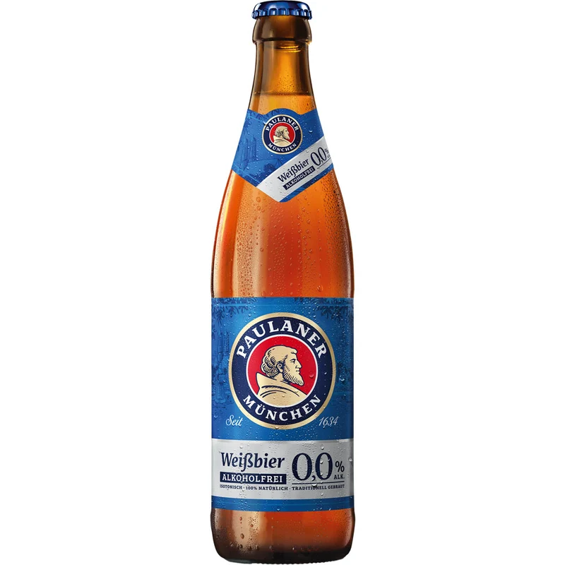 Paulaner Weißbier 0,0% Alkoholfrei 20x 0,5 Liter (MEHRWEG)