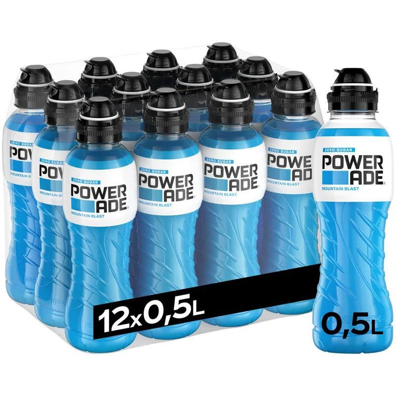 Powerade Sports Mountain Blast PET 12x 0,5 Liter (EINWEG)