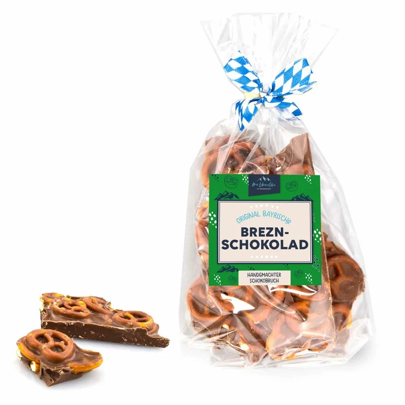Schoko-Bruch mit Knusper-Brezn