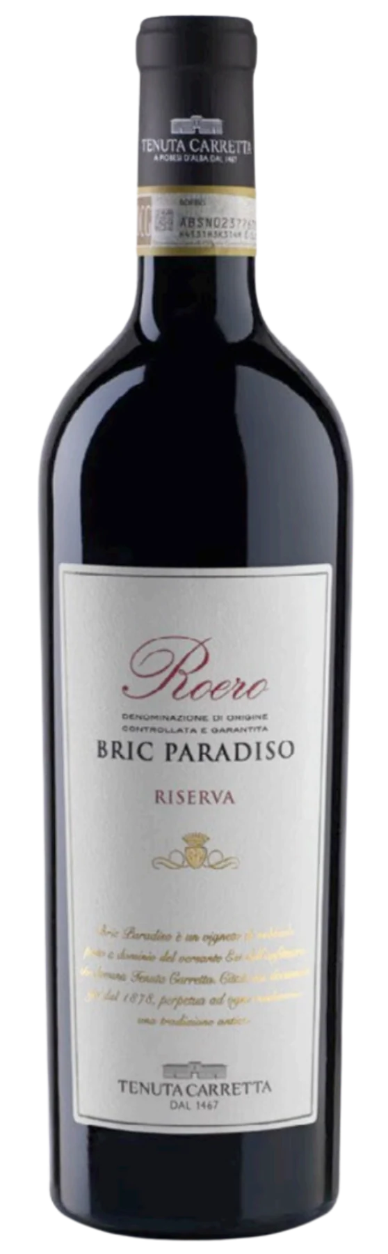 Tenuta Carretta Roero Riserva Bric Paradiso DOCG