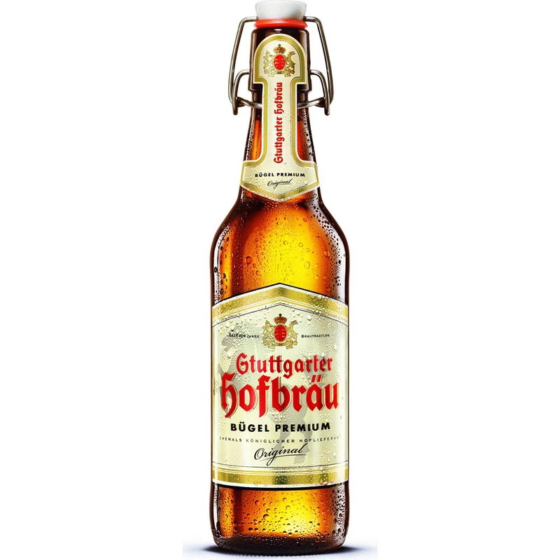 Stuttgarter Hofbräu Premium Bügel 20x 0,5 Liter (MEHRWEG)