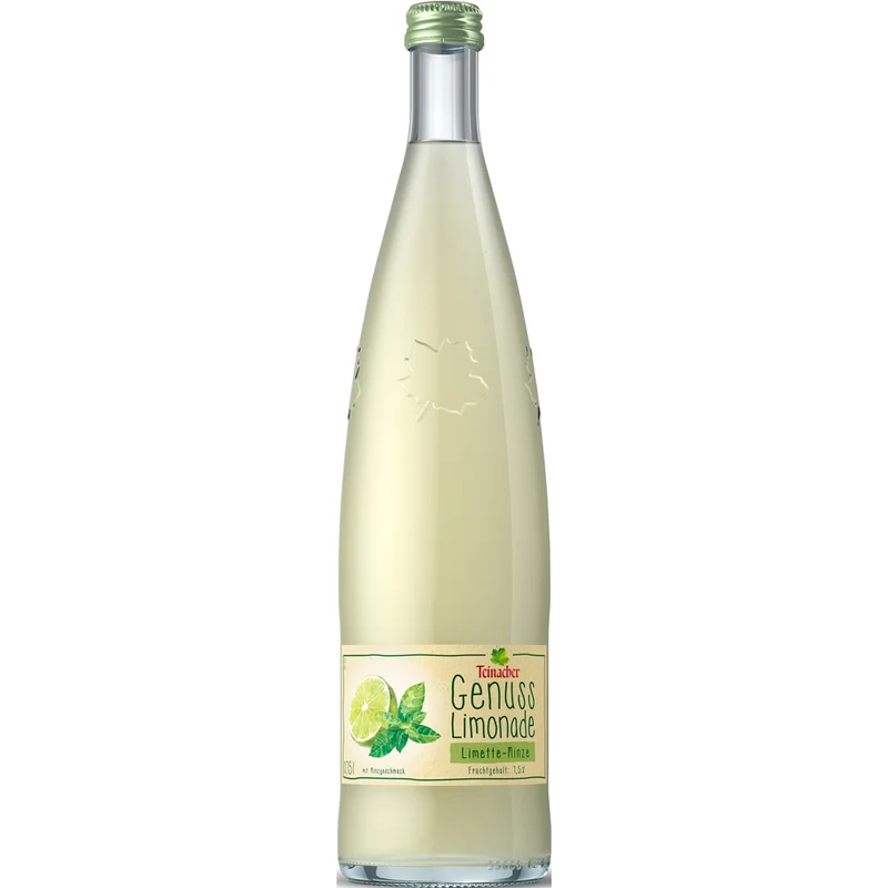 Teinacher Genuss-Limo Limette-Minze 12x 0,75 Liter (MEHRWEG)
