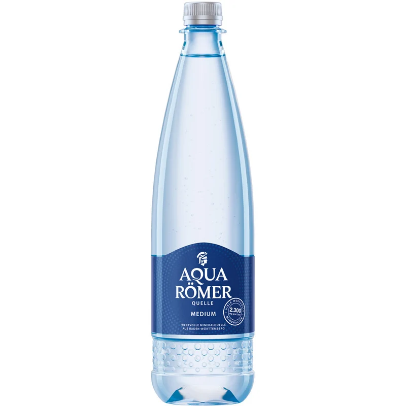 Aqua Römer Medium PET 9x 1 Liter (MEHRWEG)