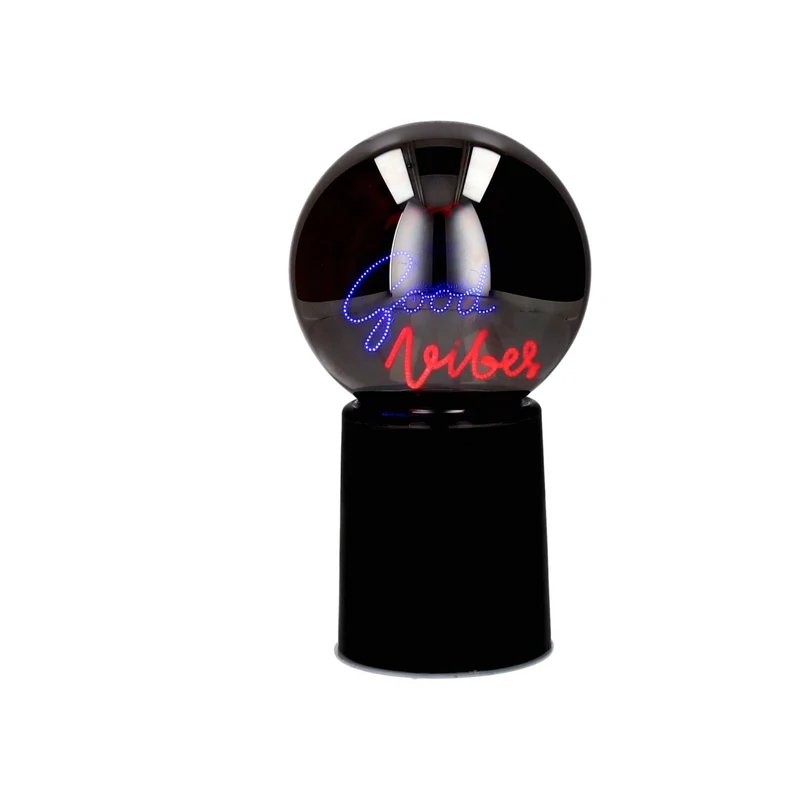 LED-Leuchtkugel Glowmance "Good vibes" Neonlicht