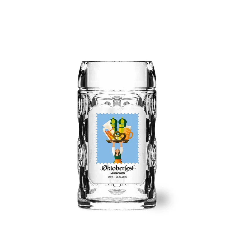 Offizieller Glaskrug Oktoberfest 2025