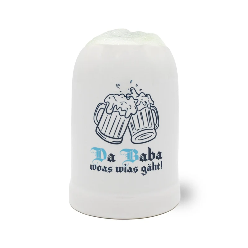 Bierkrug "Da Baba woas wias gäht!"
