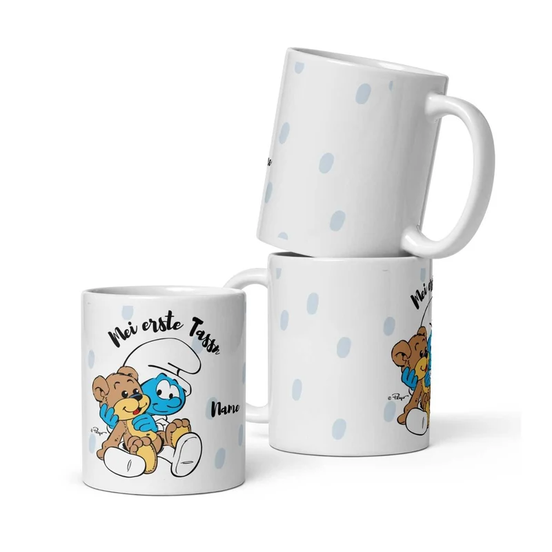 ®Die Schlümpfe Tasse "Mei erste Tassn"