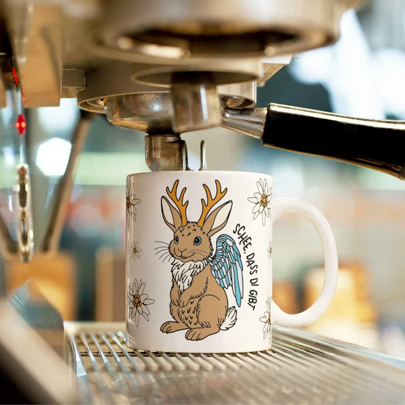 Kaffee Haferl "Wolpertinger"