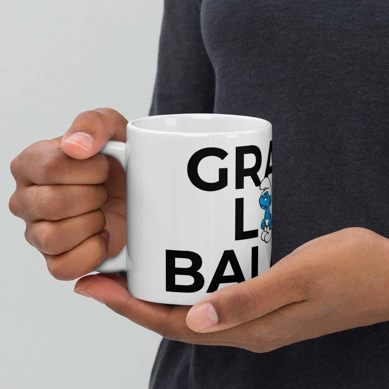 ®Die Schlümpfe Tasse "Grantl life balance"