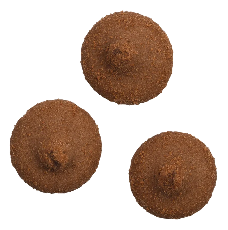 Chocolate filled vegan Cookies
