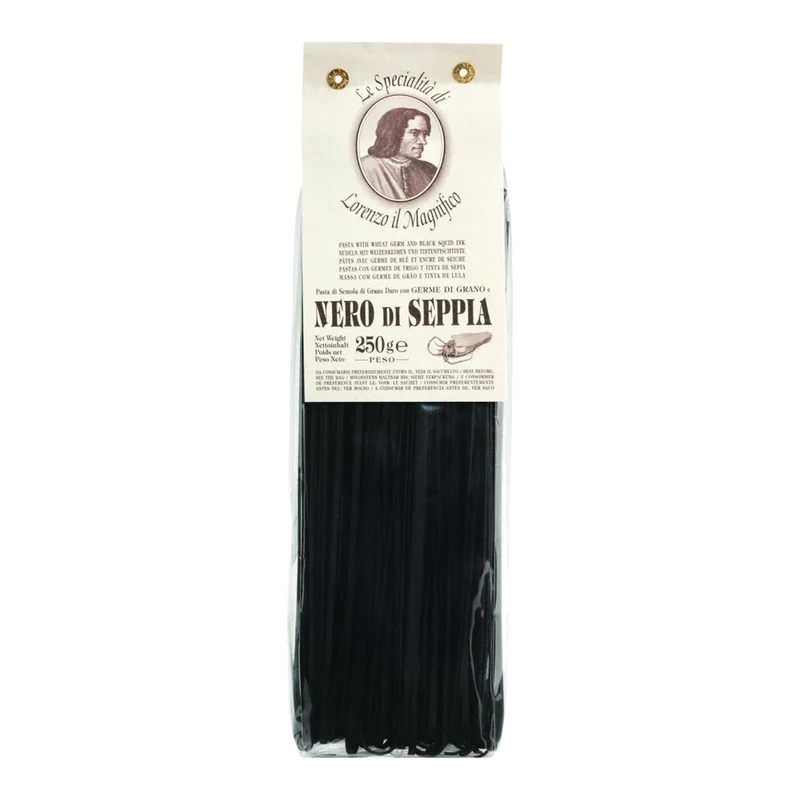 Nero di sepia - Linguine mit Tintenfischtinte
