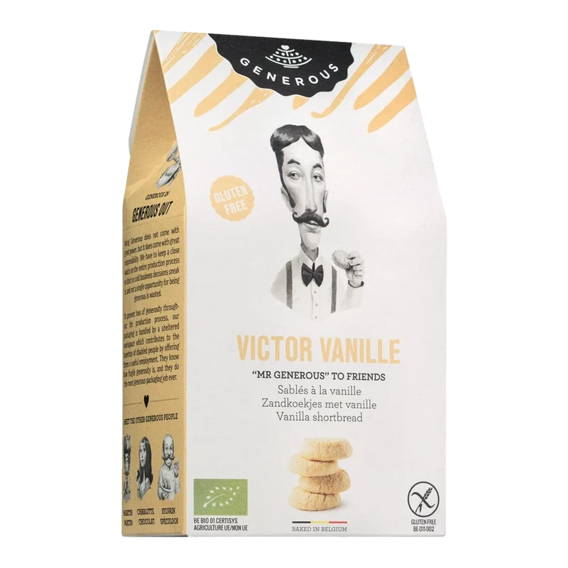 Victor Vanille, organic, glutenfree