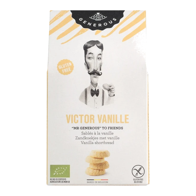 Victor Vanille, organic, glutenfree