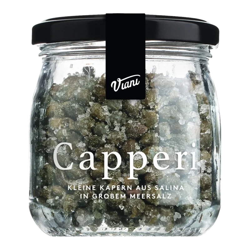 CAPPERI - Kapern aus Salina in Meersalz
