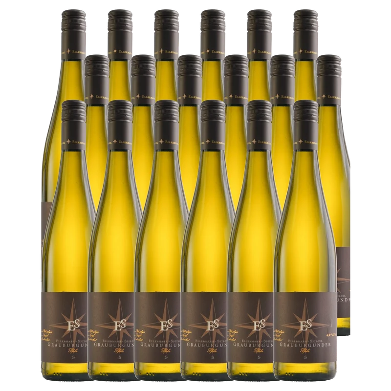 Sparpaket 18× Ellermann-Spiegel Grauburgunder Gutswein