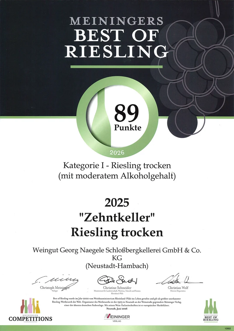 2025 RIESLING "Zehntkeller" trocken