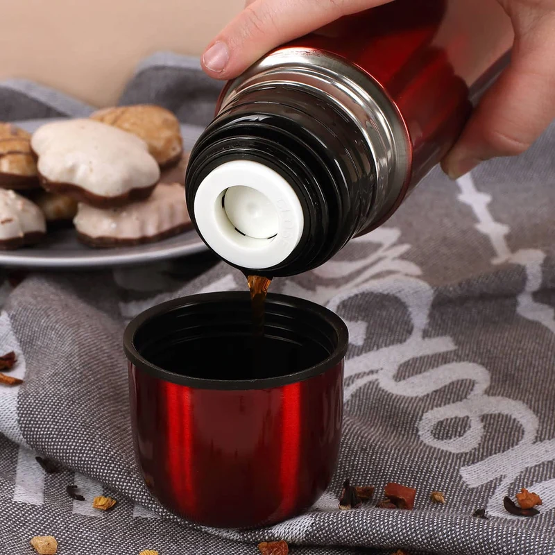 Thermosflasche graviert mit Punsch-Motiv und Name