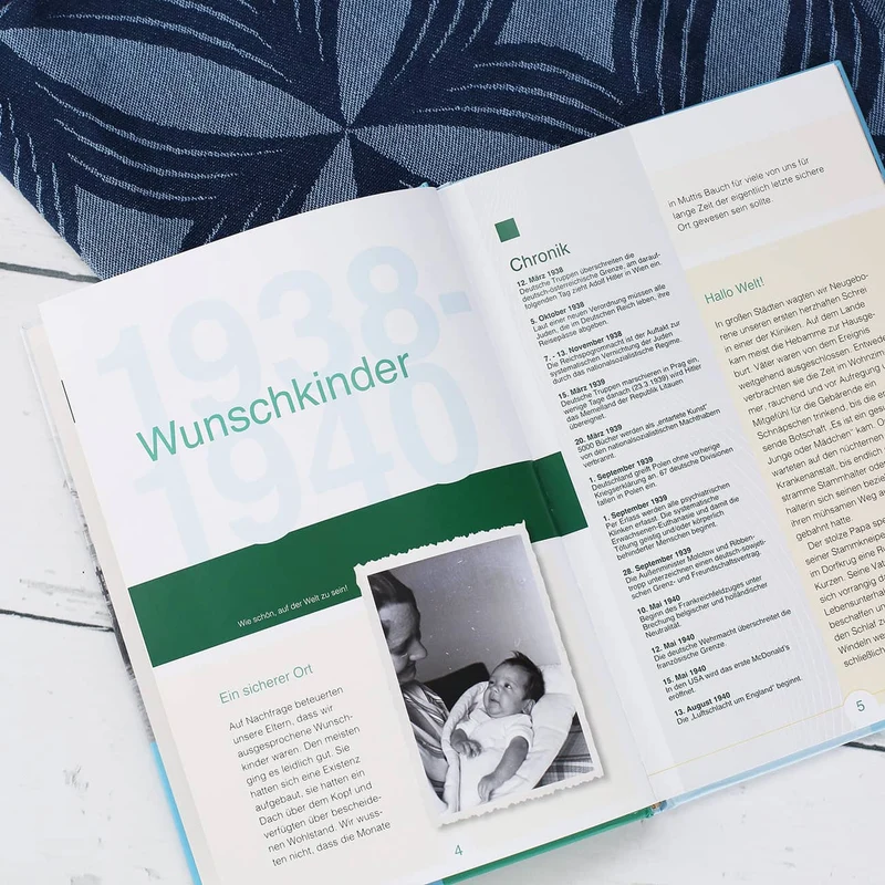 Jahrgangsbuch 1938 Aufgewachsen in der DDR