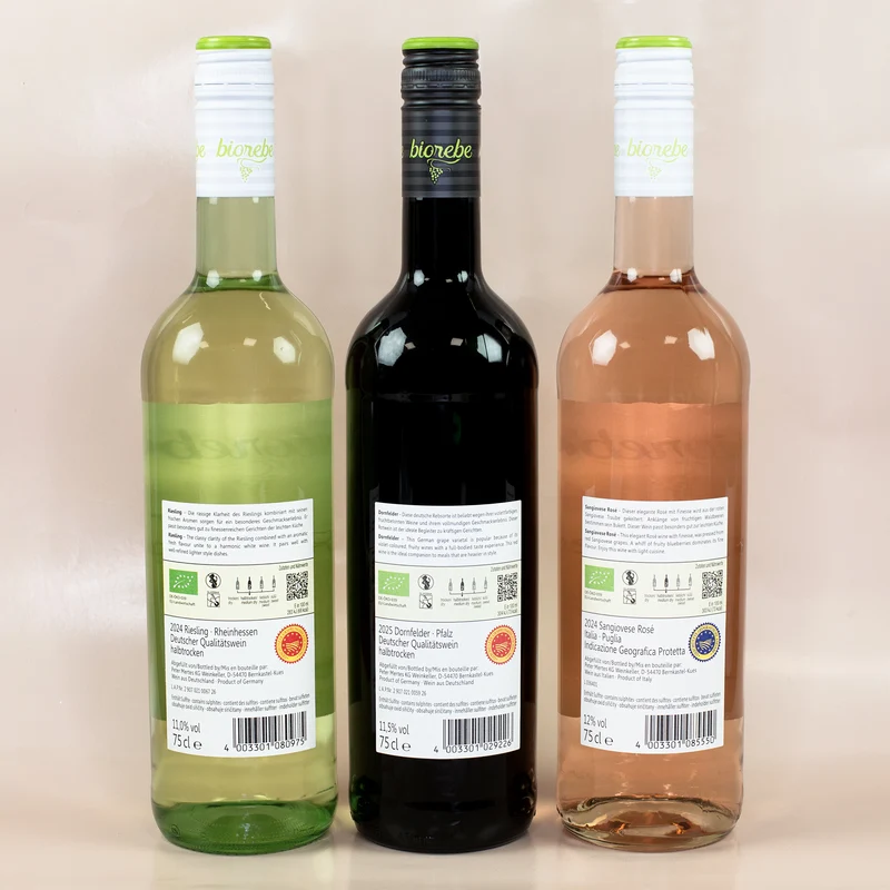 Biorebe Wein - Engel ohne Flügel - mit Ihren 4 Lieblingsfotos personalisiert