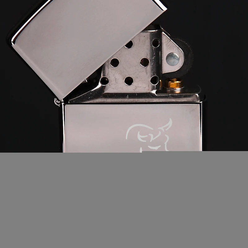 Original Zippo Feuerzeug mit Monogramm und Sternzeichen
