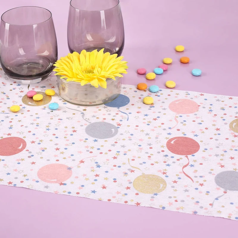 Bunter Tischläufer - Kindergeburtstag