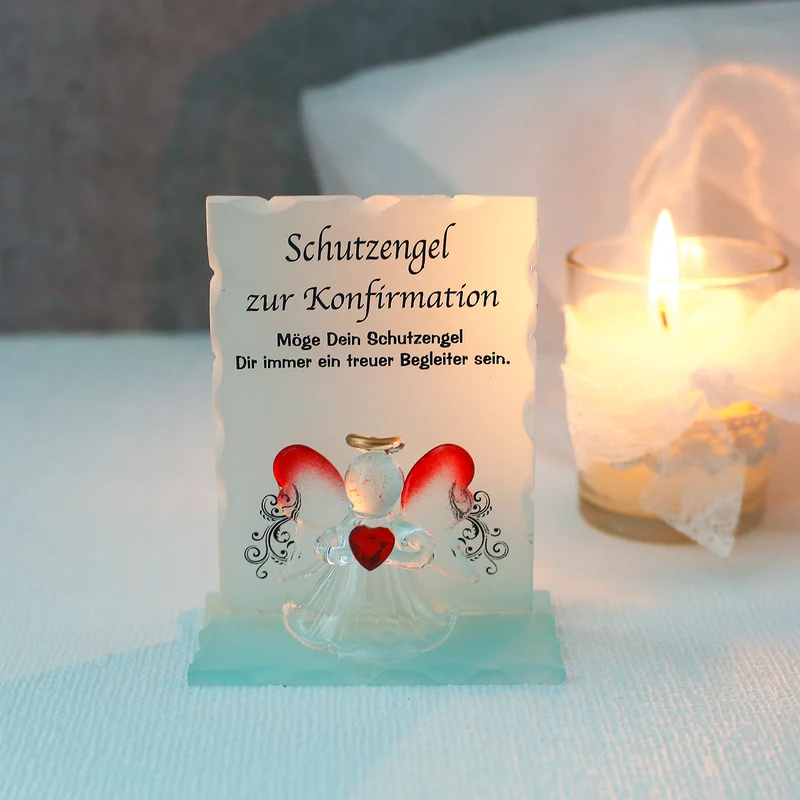 Kristall - Schutzengel zur Konfirmation