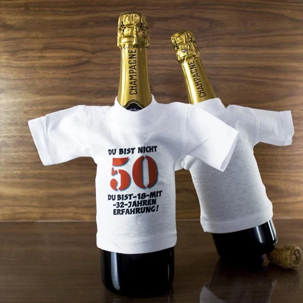 Mini T-Shirt zum Geburtstag - Du bist nicht 50