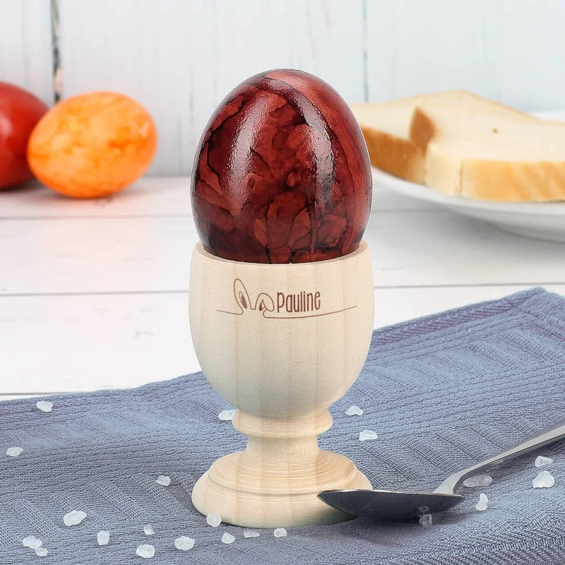 Oster Eierbecher mit Namensgravur und Hasenohren