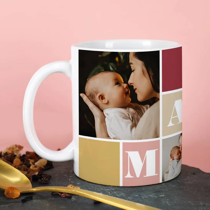 Fototasse für Mamas mit 4 Lieblingsfotos