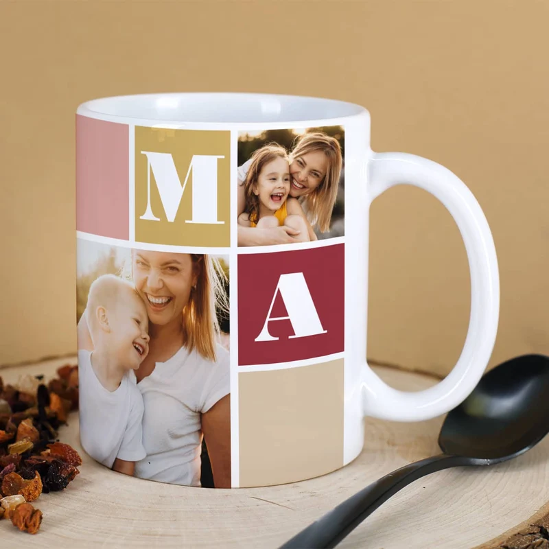 Fototasse für Mamas mit 4 Lieblingsfotos
